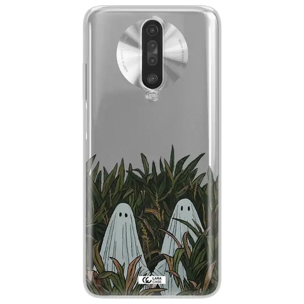 a group of ghosts in a field of grass Xiaomi Redmi K30 Clear TPU Case