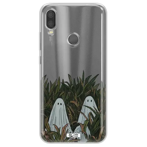 a group of ghosts in a field of grass Xiaomi Redmi Note 7 Clear TPU Case