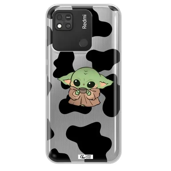 a cartoon of a baby yoda Xiaomi Redmi 10A Clear TPU Case