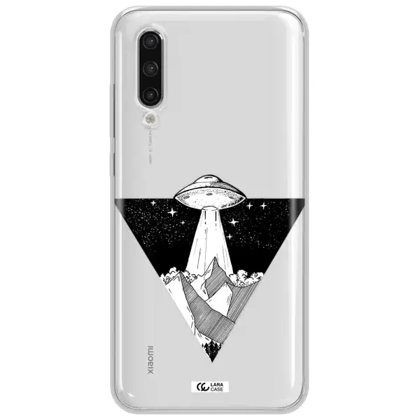 A Triangle With A Ufo In The Sky Xiaomi Mi 9 Lite Clear Tpu Case