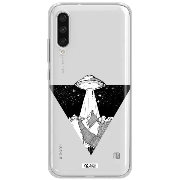 A Triangle With A Ufo In The Sky Xiaomi Mi A3 Clear Tpu Case