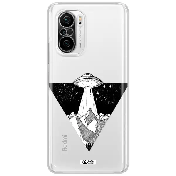 A Triangle With A Ufo In The Sky Xiaomi Poco F3 Clear Tpu Case