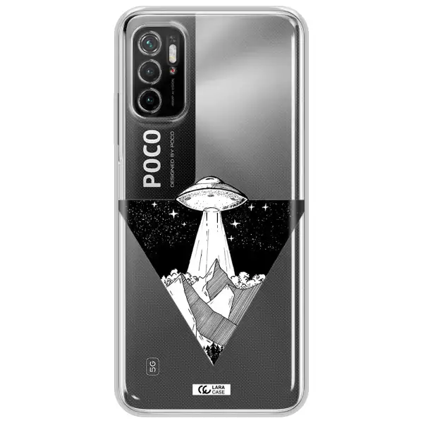 A Triangle With A Ufo In The Sky Xiaomi Poco M4 Pro 5G Clear Tpu Case