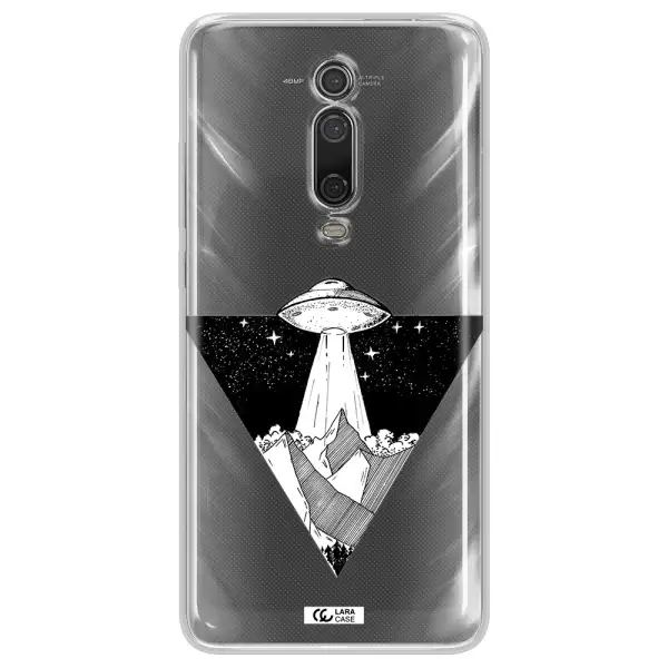 A Triangle With A Ufo In The Sky Xiaomi Redmi K20 Clear Tpu Case