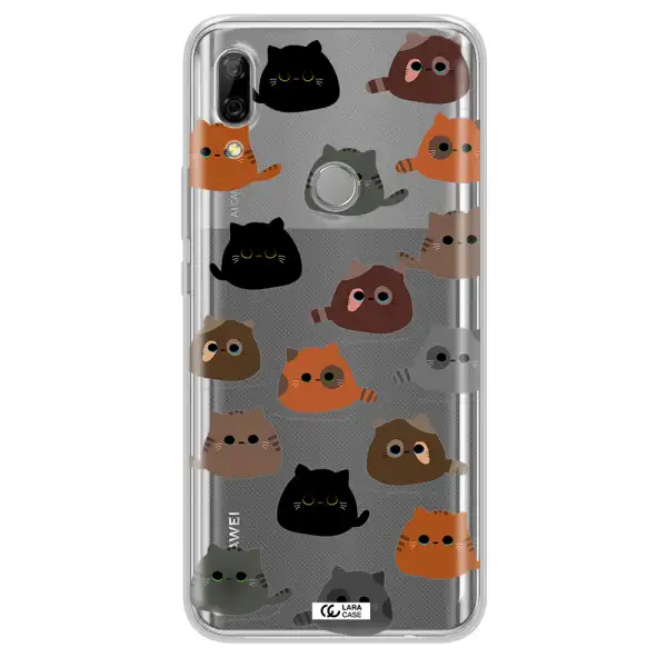 a group of cats with different colors Huawei P Smart Z Clear TPU Case