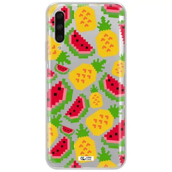 A Pattern Of Watermelon And Pineapples Huawei Y9S Clear Tpu Case