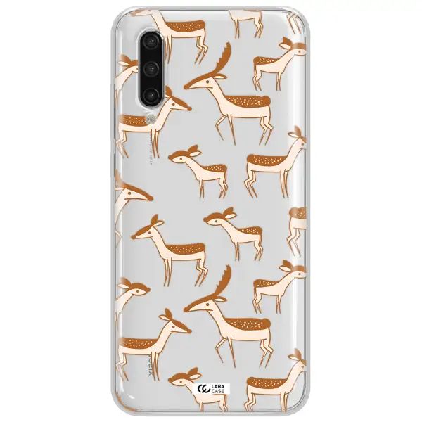 A Pattern Of Deer And Fawns Xiaomi Mi 9 Lite Clear Tpu Case