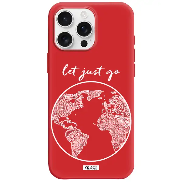 A White Background With A Circle Apple Iphone 16 Pro Max Silicone Stone Case