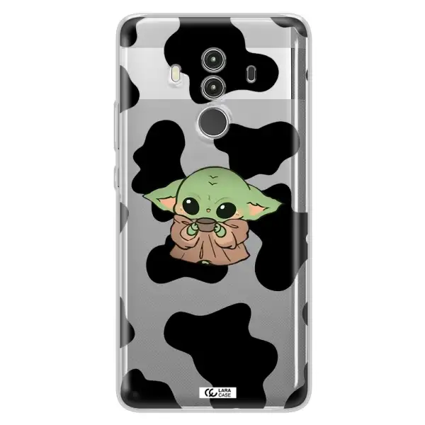 a pattern of different colored shoes Huawei Mate 10 Clear TPU Case