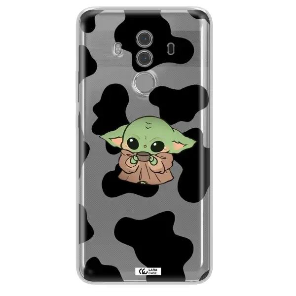 a pattern of different colored shoes Huawei Mate 10 Pro Clear TPU Case