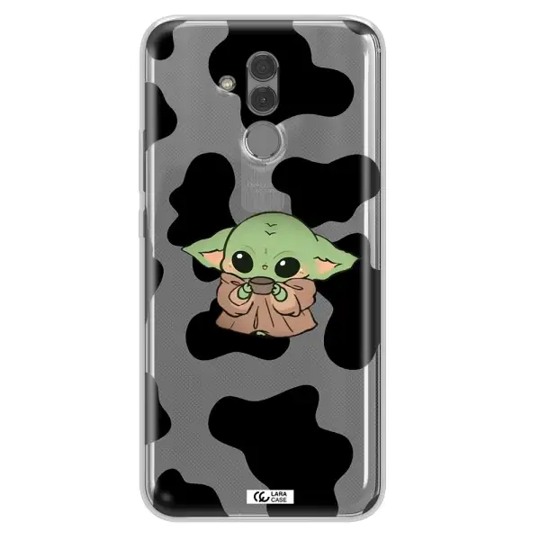 a pattern of different colored shoes Huawei Mate 20 Lite Clear TPU Case