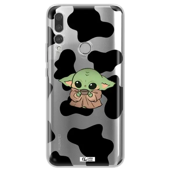 a pattern of different colored shoes Huawei Y9 Prime 2019 Clear TPU Case