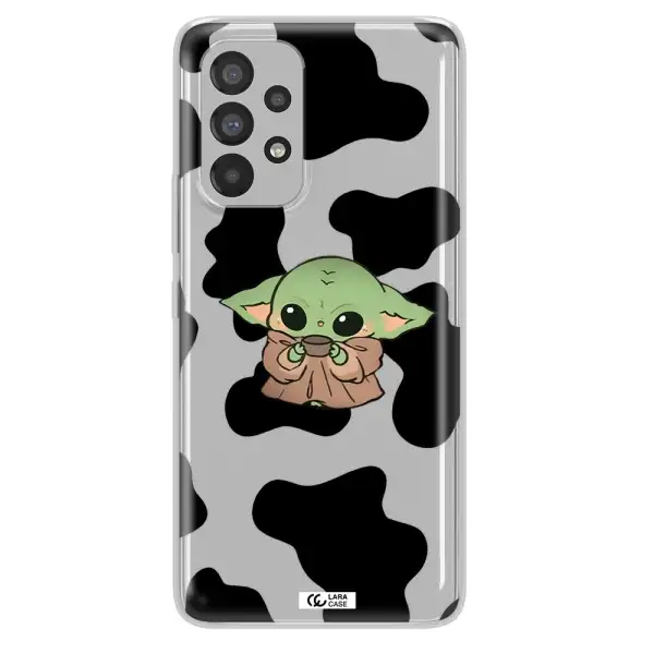 a pattern of different colored shoes Samsung A53 Clear TPU Case