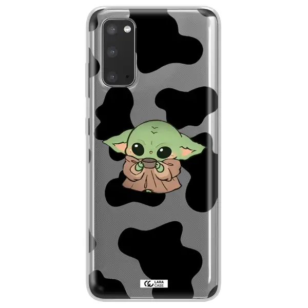 a pattern of different colored shoes Samsung S20 Clear TPU Case