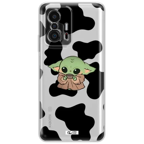 A Pattern Of Different Colored Shoes Xiaomi 11T Clear Tpu Case