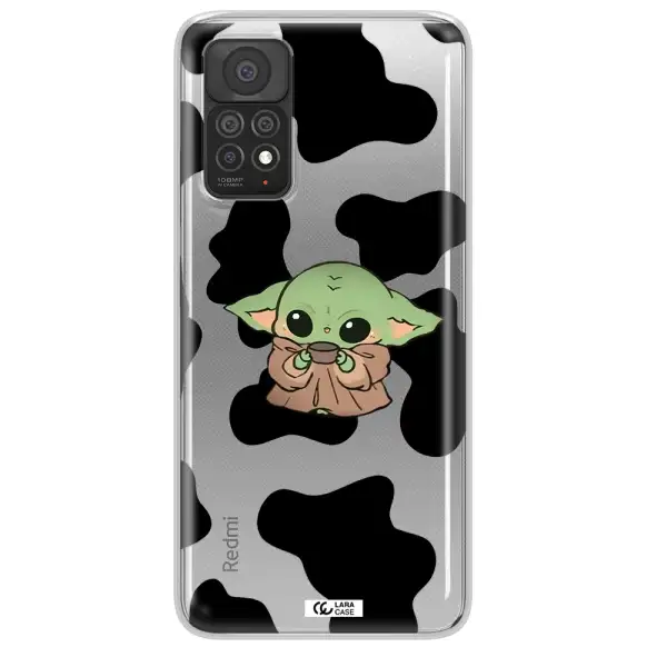 a pattern of different colored shoes Xiaomi Note 11 Pro Clear TPU Case