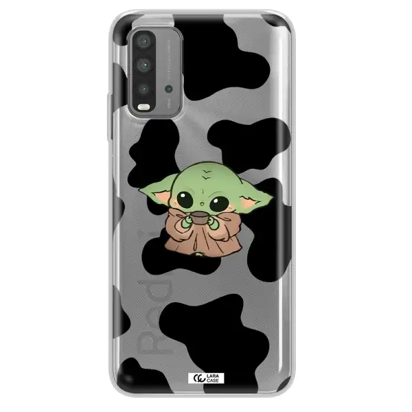 a pattern of different colored shoes Xiaomi Redmi 9T Clear TPU Case