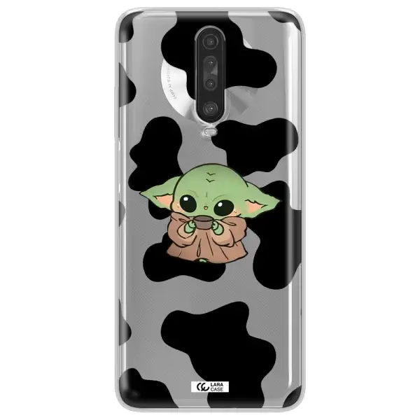 a pattern of different colored shoes Xiaomi Redmi K30 Clear TPU Case