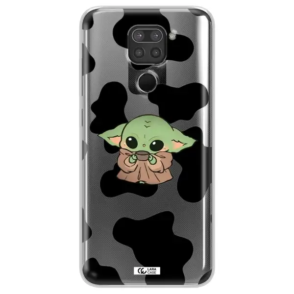 a pattern of different colored shoes Xiaomi Redmi Note 9 Clear TPU Case