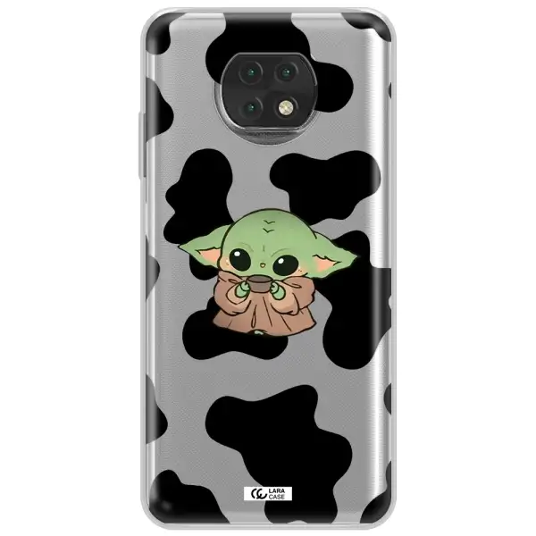 A Pattern Of Different Colored Shoes Xiaomi Redmi Note 9T Clear Tpu Case