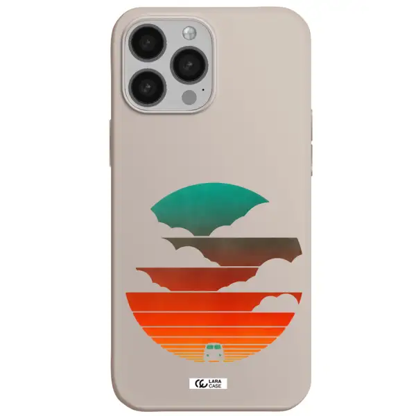 a logo of a boat Apple iPhone 13 Pro Max Silicone Stone Case
