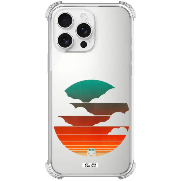 A Logo Of A Boat Apple Iphone 16 Pro Max Clear Pc Case