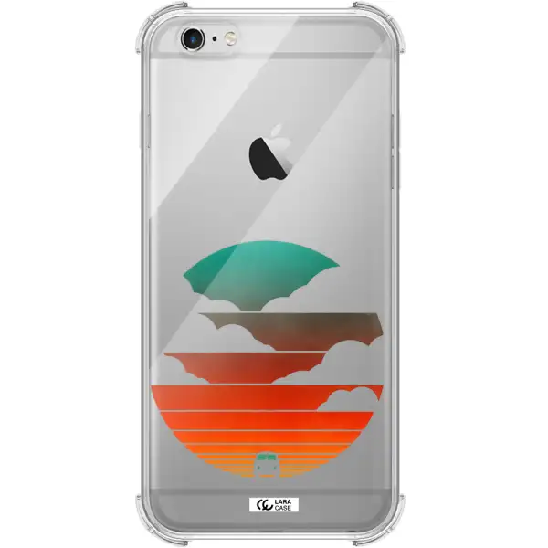 a logo of a boat Apple iPhone 6 plus Clear PC Case