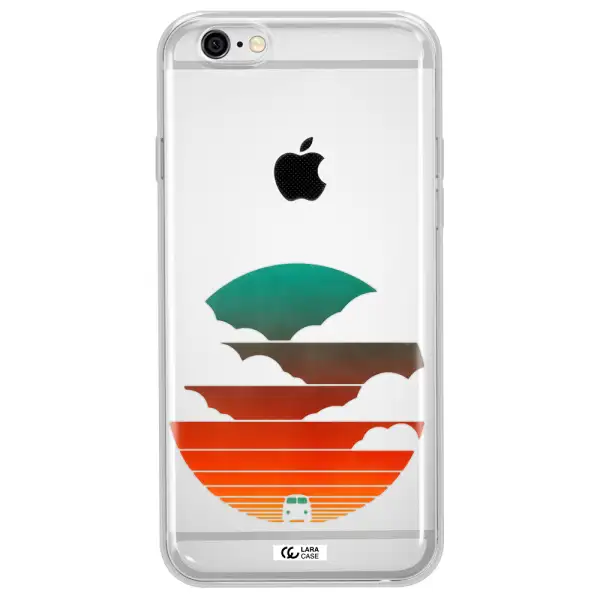 a logo of a boat Apple iPhone 6 plus Clear TPU Case
