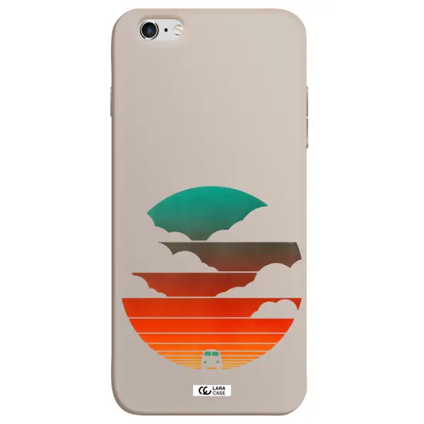 a logo of a boat Apple iPhone 6S Silicone Stone Case
