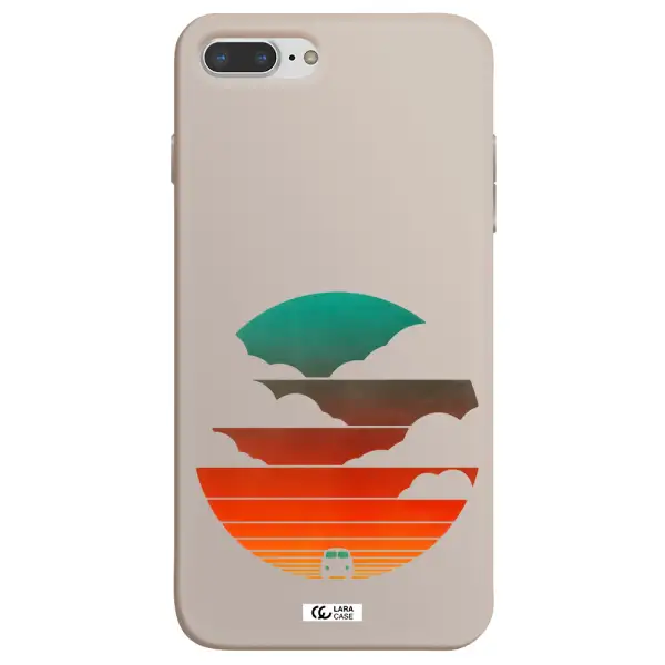 a logo of a boat Apple iPhone 7 plus Silicone Stone Case