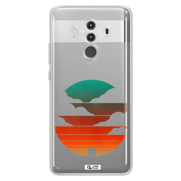 a logo of a boat Huawei Mate 10 Clear TPU Case