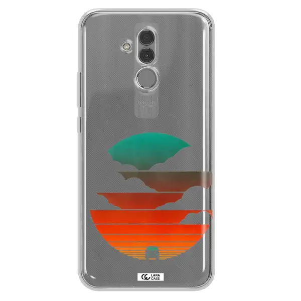 a logo of a boat Huawei Mate 20 Lite Clear TPU Case