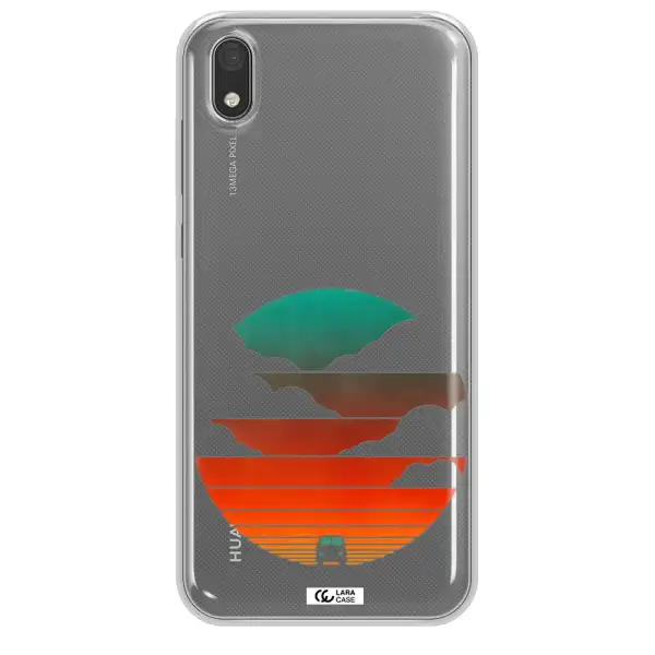 a logo of a boat Huawei Y5 2019 Clear TPU Case
