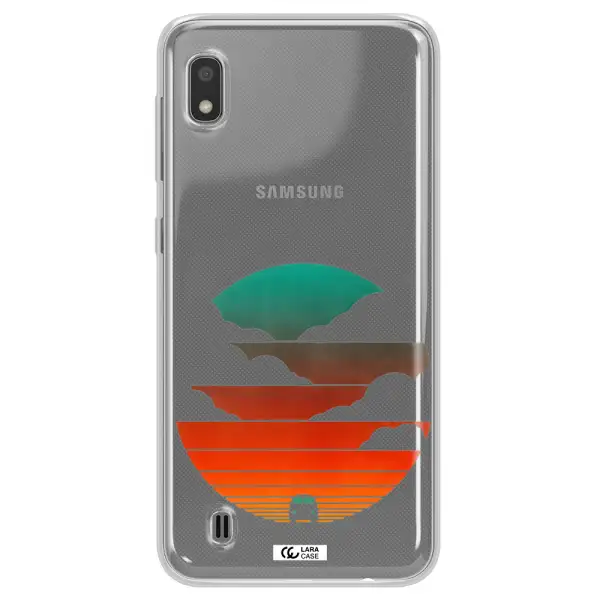a logo of a boat Samsung A10 Clear TPU Case