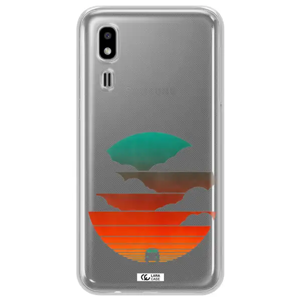 a logo of a boat Samsung A2 Core Clear TPU Case