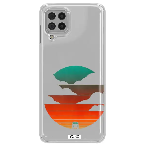 a logo of a boat Samsung A22 4g Clear TPU Case