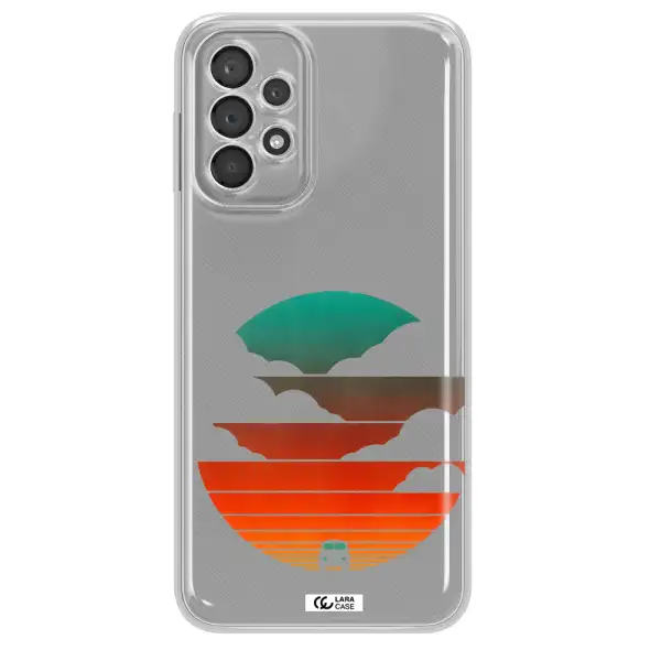 A Logo Of A Boat Samsung A23 5G Clear Tpu Case