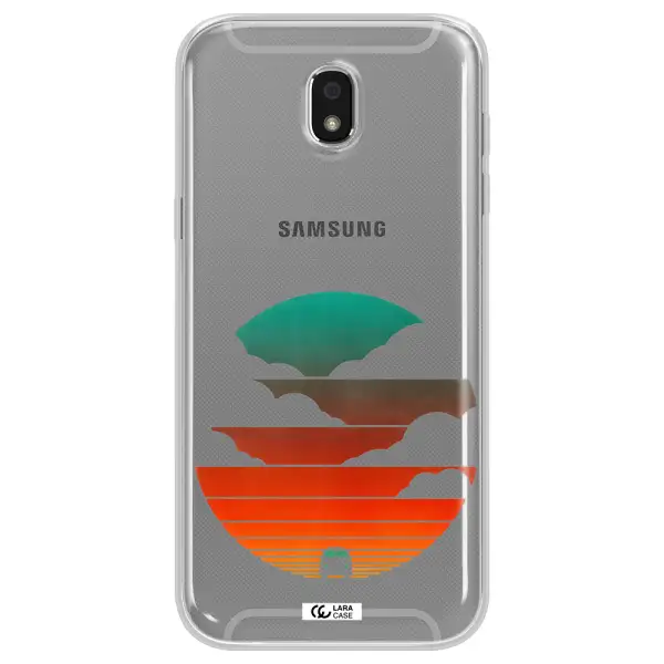 a logo of a boat Samsung J5 2017 Clear TPU Case