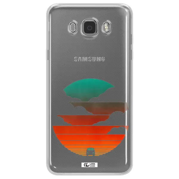 a logo of a boat Samsung J7 2016 Clear TPU Case