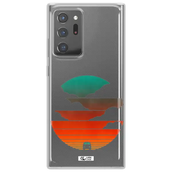 a logo of a boat Samsung Note 20 Ultra Clear TPU Case