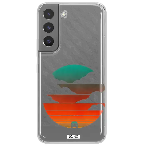 a logo of a boat Samsung S 22 Plus Clear TPU Case