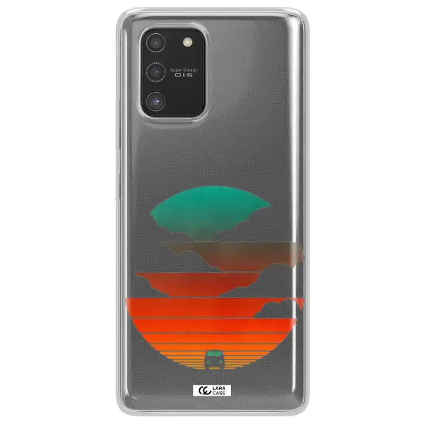 a logo of a boat Samsung S10 Lite Clear TPU Case