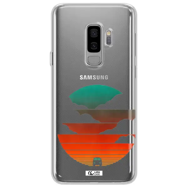 a logo of a boat Samsung S9 Plus Clear TPU Case
