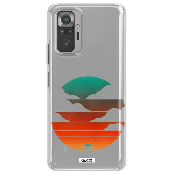 a logo of a boat Xiaomi Note 10 Pro Clear TPU Case