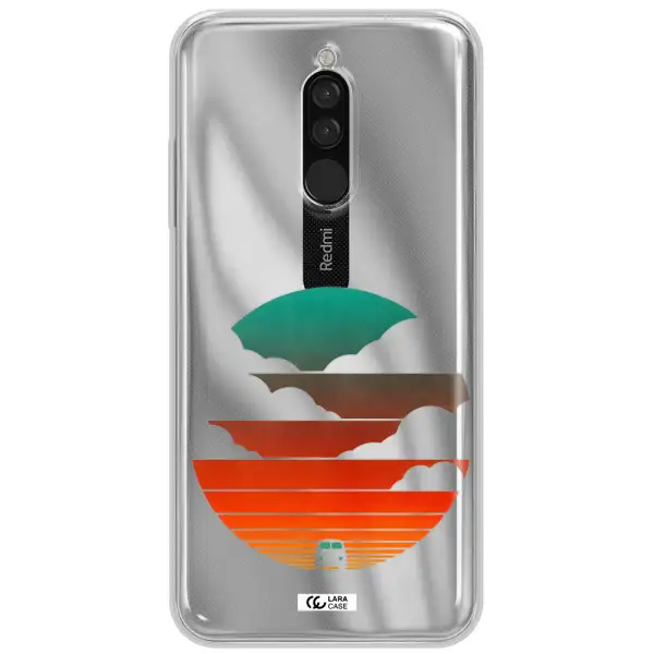 A Logo Of A Boat Xiaomi Redmi 8 Clear Tpu Case