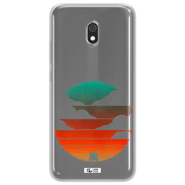 a logo of a boat Xiaomi Redmi 8A Clear TPU Case