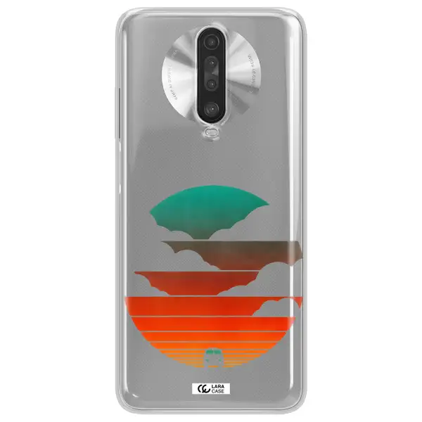 a logo of a boat Xiaomi Redmi K30 Clear TPU Case