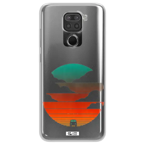 a logo of a boat Xiaomi Redmi Note 9 Clear TPU Case