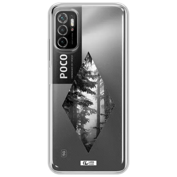 A Diamond Shaped Image Of Trees Xiaomi Poco M4 Pro 5G Clear Tpu Case