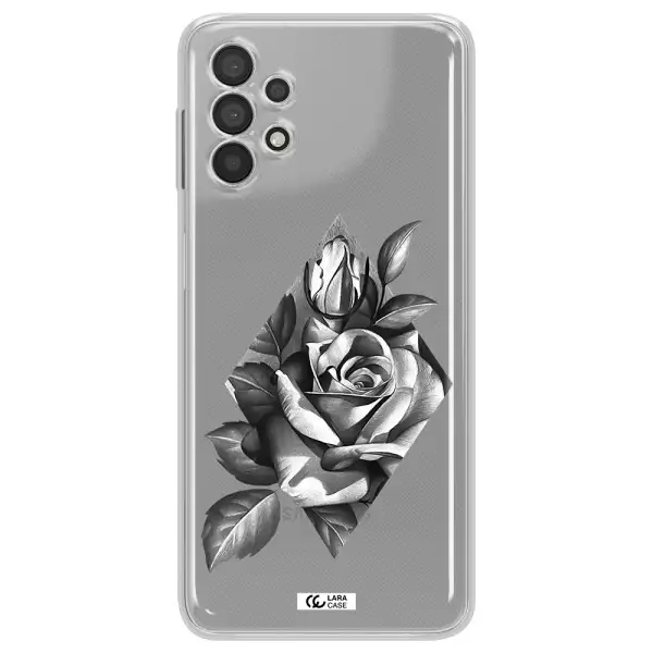 A Drawing Of A Rose Samsung A32 4G Clear Tpu Case